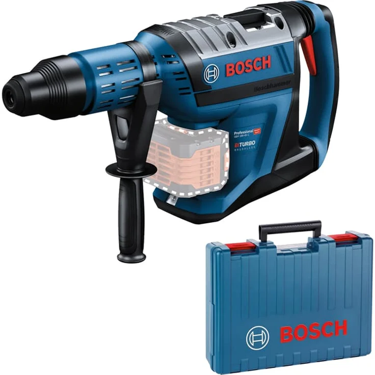 Bosch Professional GBH 18V-45 C Akku-Bohrhammer BITURBO SDS max 12,5 J ohne Akku ohne Ladegerät im Koffer – Bild 1