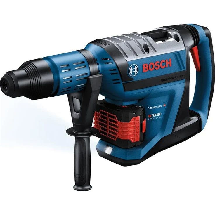 Bosch Professional GBH 18V-45 C Akku-Bohrhammer BITURBO SDS max 12,5 J 2 xAkku ProCORE18V 12Ah im Koffer – Bild 2