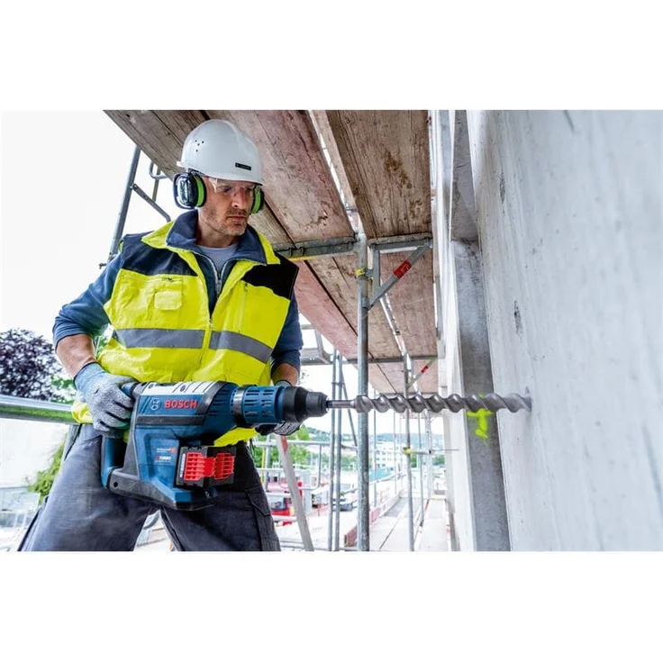 Bosch Professional GBH 18V-45 C Akku-Bohrhammer BITURBO SDS max 12,5 J 2 xAkku ProCORE18V 12Ah im Koffer – Bild 6