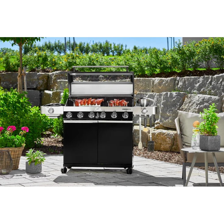 RÖSLE Premium Barbecue-Grillzange, Hochwertige Grillzange mit großer Wendefläche, patentiertes Verschlusssystem, Edelstahl 18/10, spülmaschinengeeignet – Bild 5