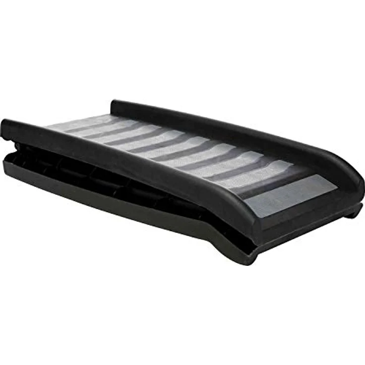 Trixie 39477 Klapp-Rampe, Kunststoff, 39 × 160 cm, schwarz/grau – Bild 3