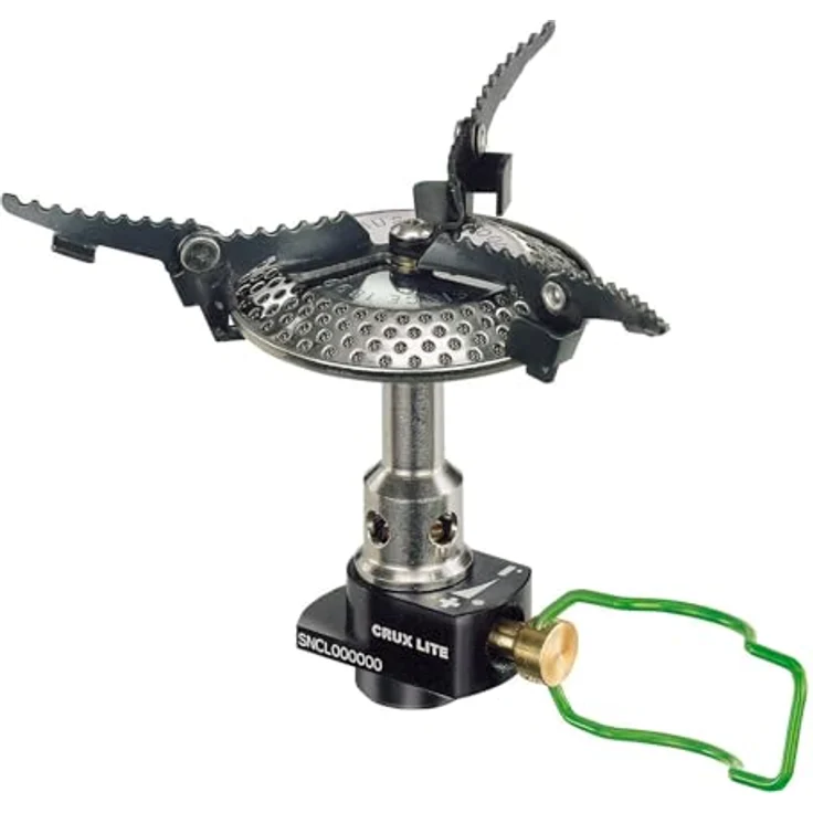 Optimus Crux Lite, Gaskocher mit 10.200 Watt Leistung, extrem leicht (72 g), optimale Wärmeverteilung – Bild 1