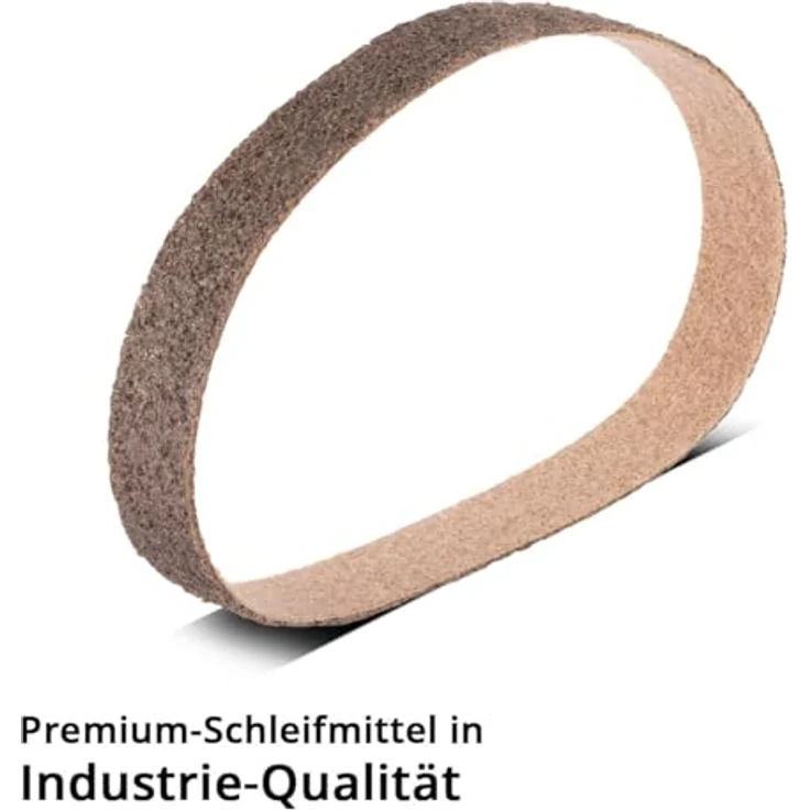 STAHLWERK Schleifvlies grobe Körnung 40 x 760 mm Schleifband | Vliesbänder | Poliervlies | Universal-Schleifbänder | Schleifmittel für Rohrbandschleifer, Bandschleifer und Schleifgeräte – Bild 4