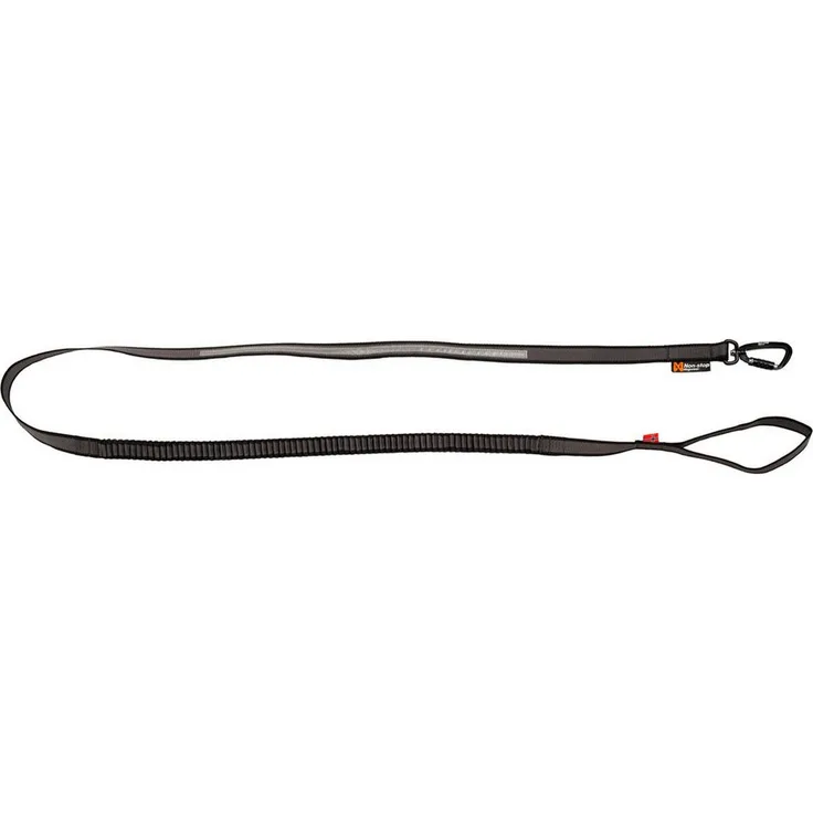 Non-stop dogwear Hundeleine Bungee Touring Leash 3,8m/23mm, reflektierend, für Wanderungen und alltägliche Aktivitäten
