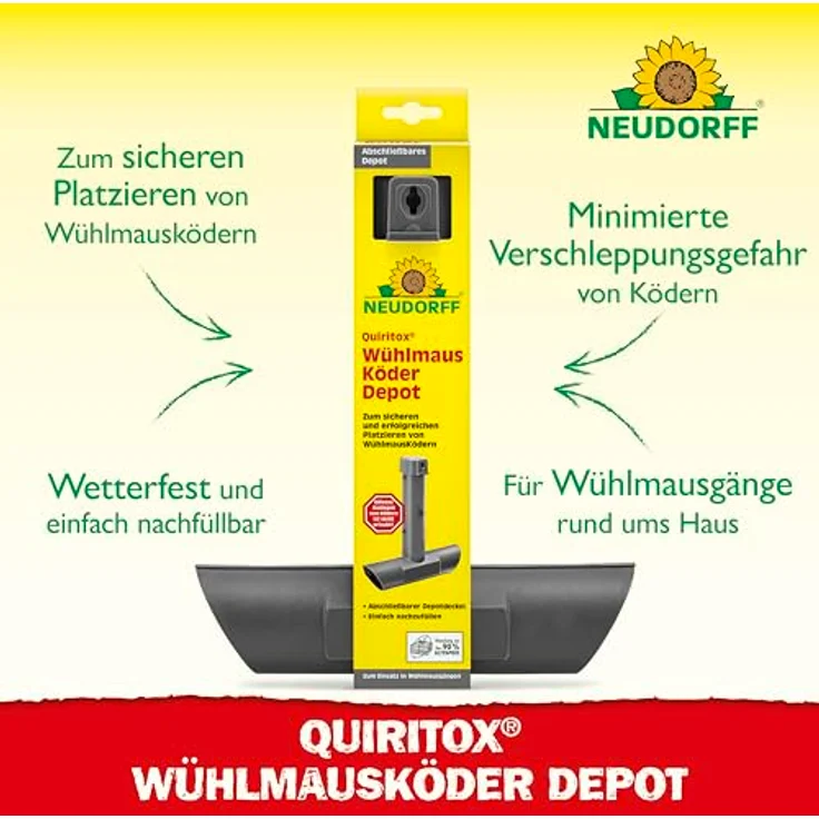 Neudorff Quiritox WühlmausKöder Depot – Bild 2