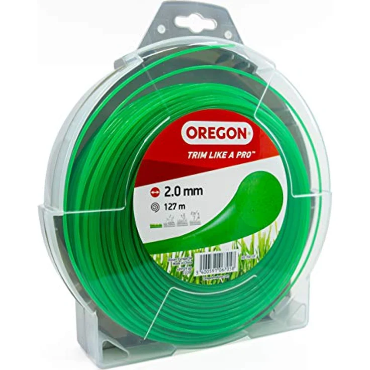 Oregon 69-350-Y Rasentrimmerfaden Draht für Rasentrimmer und Freischneider, Gelb, 69-358-GR – Bild 6