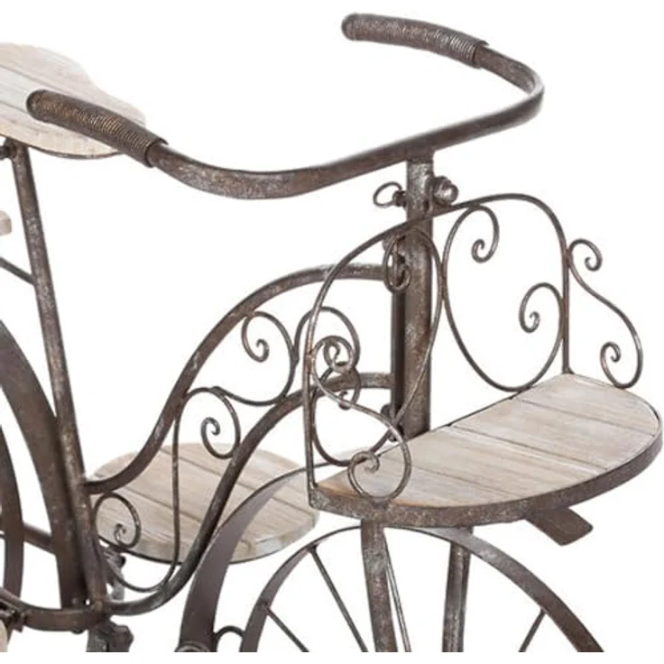 Atmosphera Blumenständer aus Metall FAHRRAD, 59 cm – Bild 6
