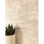 Newroom Vliestapete Beige Betonoptik, Industrial Used Look mit Metallic Glanz, 10,05 m x 0,53 m