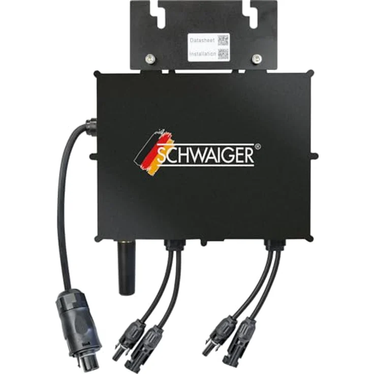 Schwaiger NEP 800 W, Wechselrichter für Photovoltaik mit kostenloser App für Android und iOS – Bild 2
