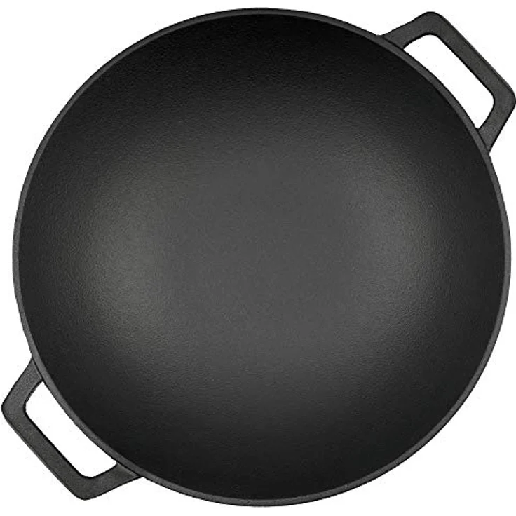 BBQ-Toro Gusseisen Wok I Ø 35,5 cm I Wokpfanne, Gusspfanne, Pfanne I induktionsgeeignet – Bild 5