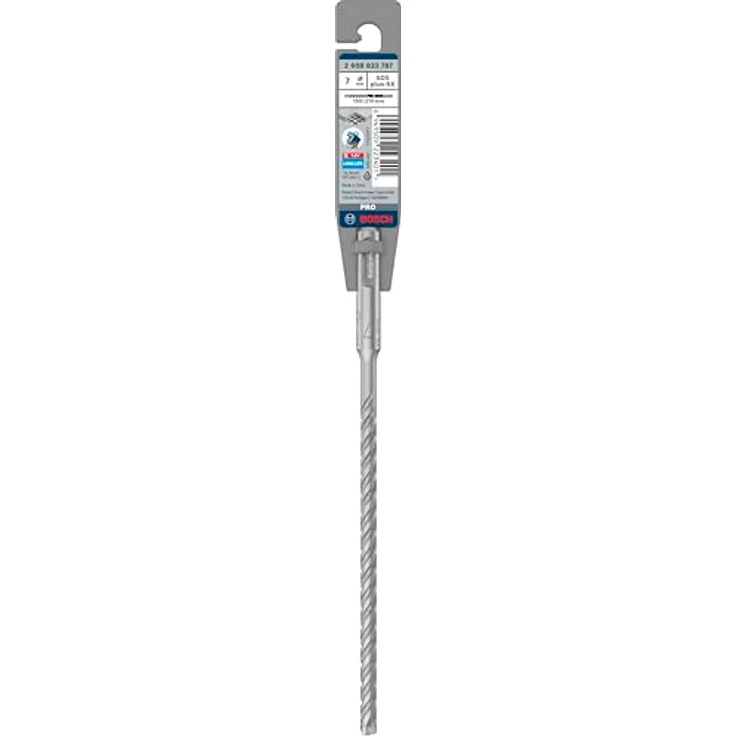 Bosch 1x PRO SDS plus-5X Hammerbohrer für Stahlbeton & Beton, Ø 7,00 mm, Professional Zubehör Bohrhammer – Bild 2