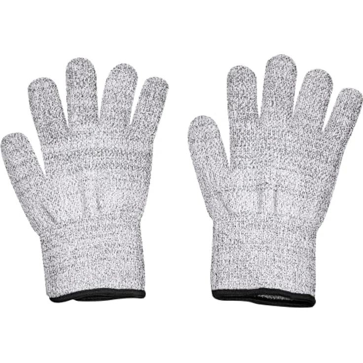 Lurch 70097 Schnittschutzhandschuhe Größe S, HPPE Material, nach ISO 388:2016 zertifiziert, für sicheres Schneiden von Lebensmitteln – Bild 1