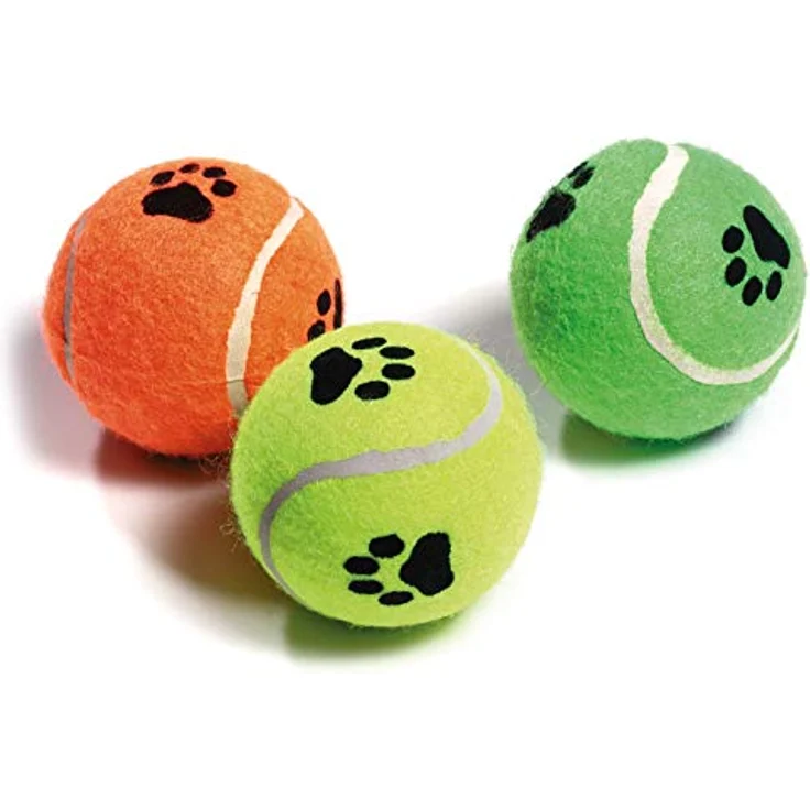 Karlie Tennisbälle mit Squeeker ø: 6 cm farblich sortiert – Bild 1