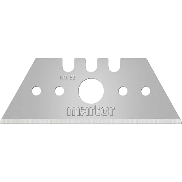 Martor Cuttermesser TRAPEZKLINGE NR. 52, Ersatzklingen Standardschliff, 10 Stk. im Klingenspender – Bild 1