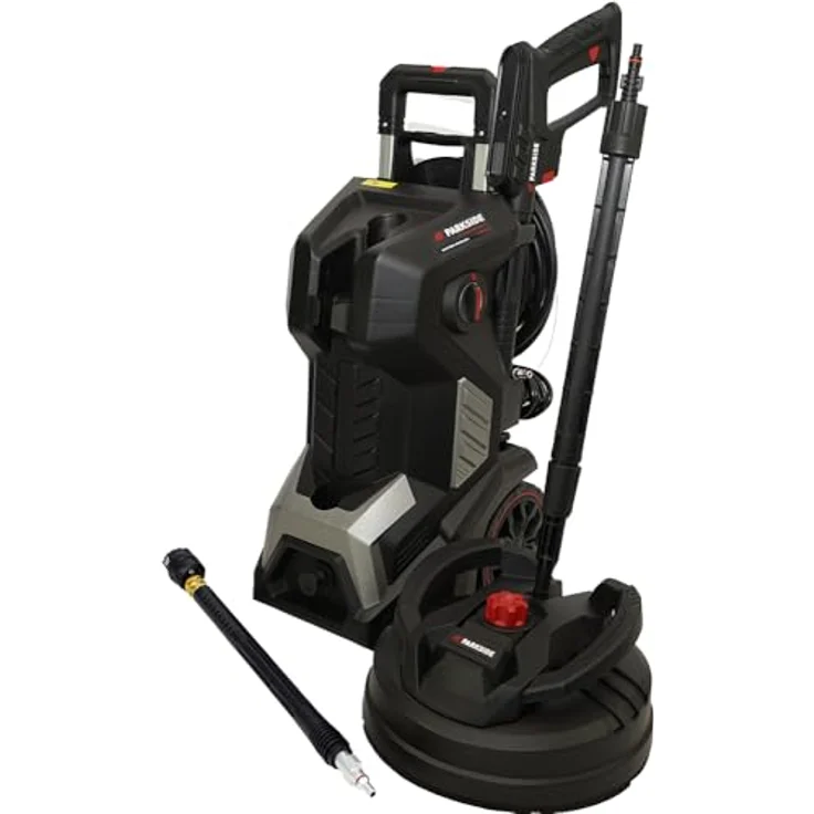 PARKSIDE PERFORMANCE® Hochdruckreiniger PHDP 180, 3000 W, max. Druck 180 bar, Fördermenge 600 l/h, mit 3in1 Düse und 10 m Anti-Twist-Hochdruckschlauch – Bild 1