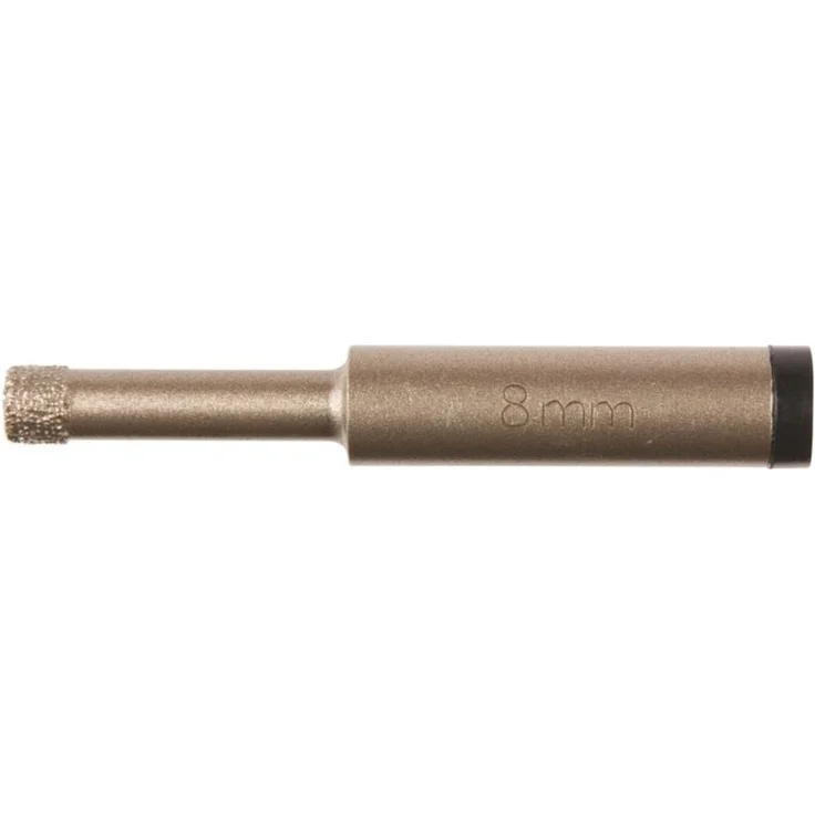 Makita Diamant-Fliesenbohrer Ø 8,0 mm, Trockenbohren mit integriertem Kühlmittel, zylindrischer Schaft