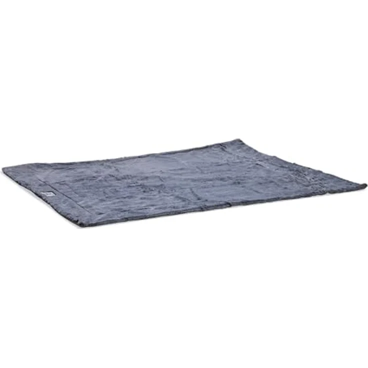 Beeztees Nano Plaid Chill Kuzzi, Hundedecke mit Ferninfrarot-Wellenenergie, Grau, 102 x 127 cm – Bild 3
