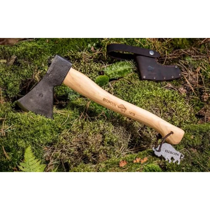 Bison 1879 800g Universalbeil Bison1879 600g-HY 360 mm, Natur – Bild 6