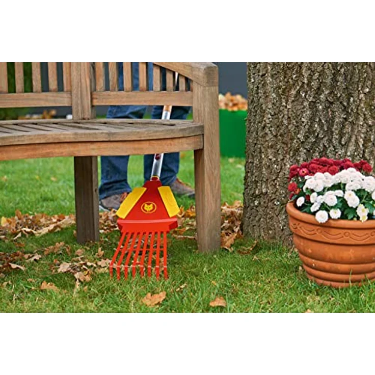 WOLF-Garten 71AAA045650 Laubrechen-4-in-1, Rot, 49x28,5x14 cm – Bild 5
