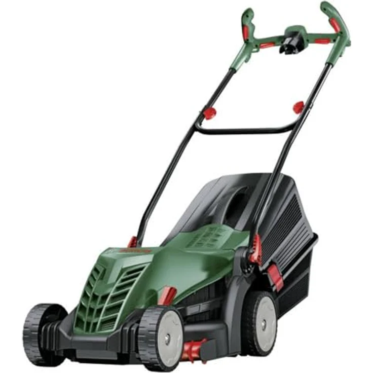 Bosch Home & Garden UniversalRotak 37-570, Rasenmäher mit 1400 Watt, 37 cm Arbeitsbreite, 40 L Grasfangbox, Ergoflex-Griffe – Bild 1