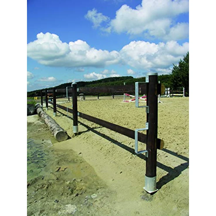 GAH-Alberts 205928 Pfostenkappe für Holzpfosten, flache Form, feuerverzinkt, Ø80 mm - 1 Stück – Bild 9