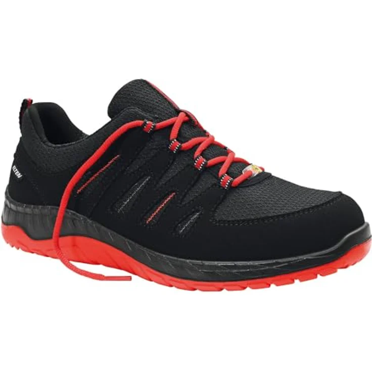 ELTEN MADDOX Low Arbeitsschuh, Sicherheitshalbschuh mit Infinergy® Sohle, black-red – Bild 4