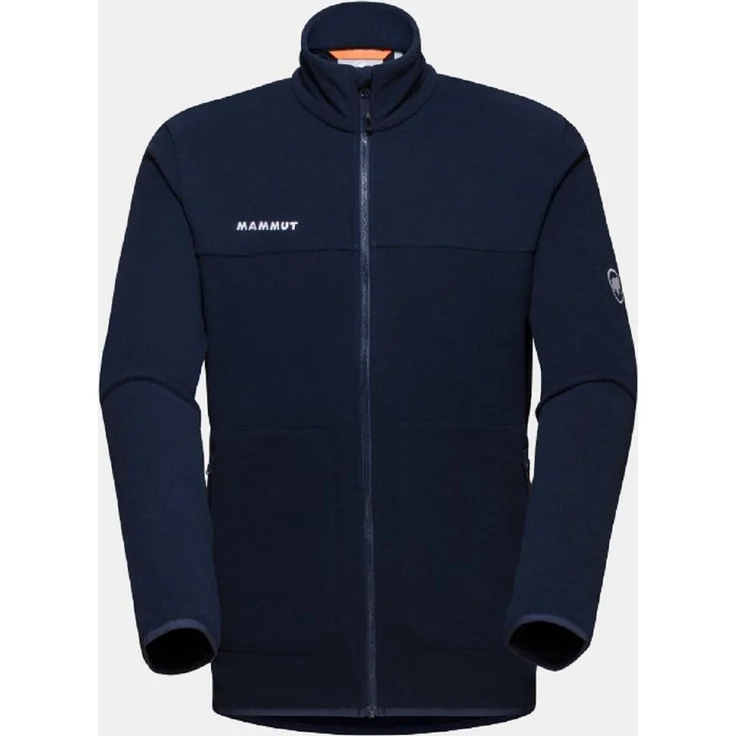 Mammut Fleecejacke Mammut Innominata Light Jacket M L Herren Fleecejacke 1014 04360, Recyclingpolyester, leicht, nachhaltig, blau – Bild 1