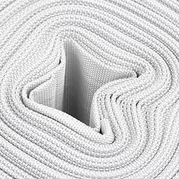 vidaXL Feuerlöschschlauch, 30 m 1" PVC, flexibler Flachschlauch in Weiß mit 8 bar Arbeitsdruck – Bild 5