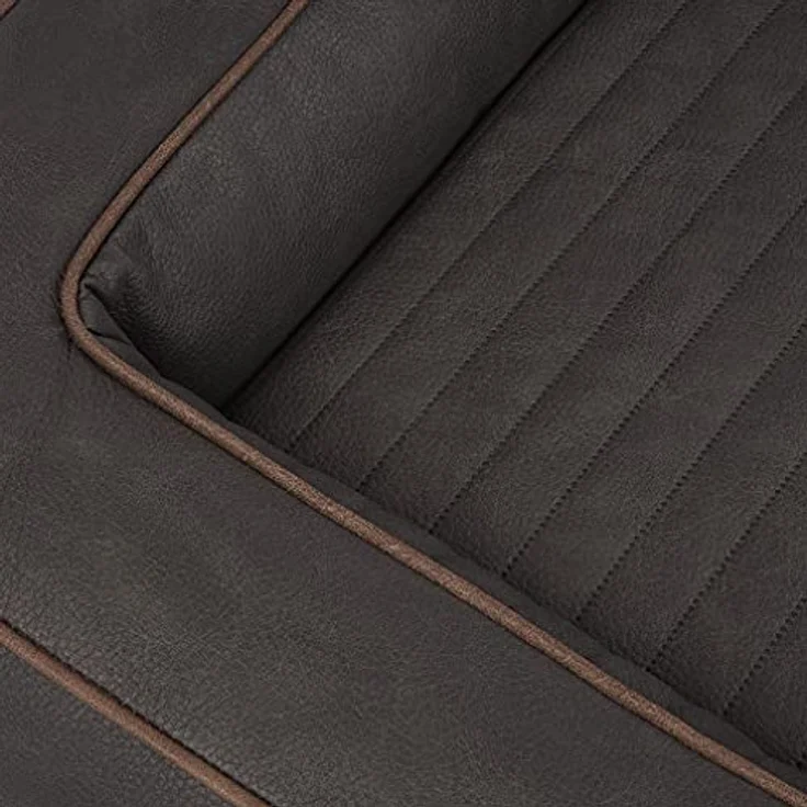 Knuffelwuff Orthopädisches Hundebett Montego XL Schwarz, Formstabil & Gelenkschonend – Bild 3