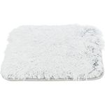 TRIXIE rutschfeste und gemütliche Liegematte für Katzen Harvey FÜR Regale, 33 × 38 cm, WEIß-SCHWARZ passend für IKEA Kallax - 38040