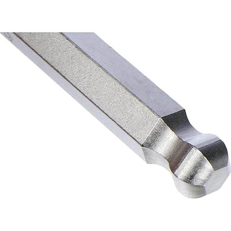 KS Tools 151.2112 Winkelschraubendreher 12 mm, lange Ausführung mit Kugelkopf, DIN ISO 2936, gehärtet und matt verchromt – Bild 3