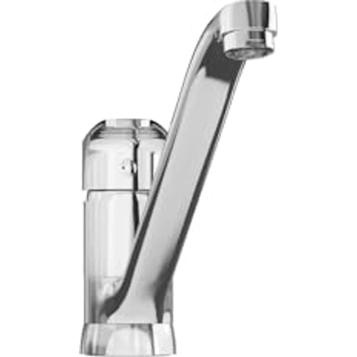 STIEBEL ELTRON Küchenarmatur MAE-K, drucklos, Einhebel-Mischarmatur für offene Warmwasserspeicher/Untertischboiler 5l, Edelstahl-Design – Bild 2
