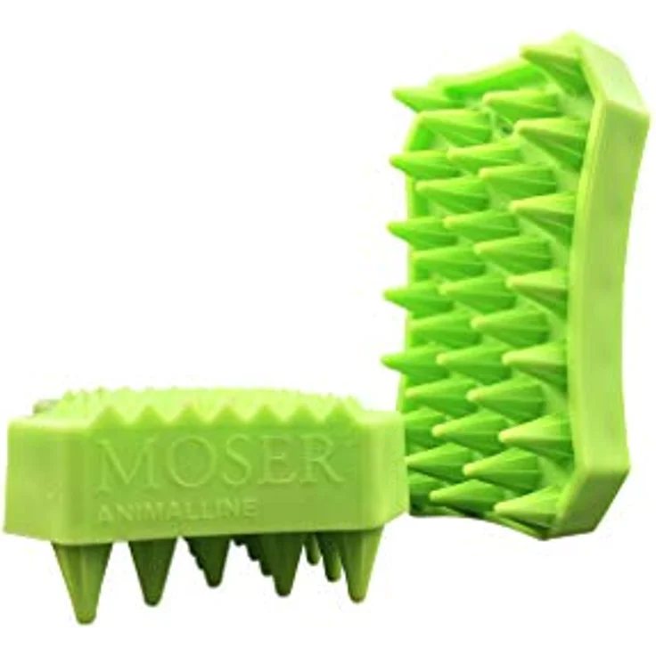 Moser 2999-7035 Gummibürste Sheddy, grün – Bild 2