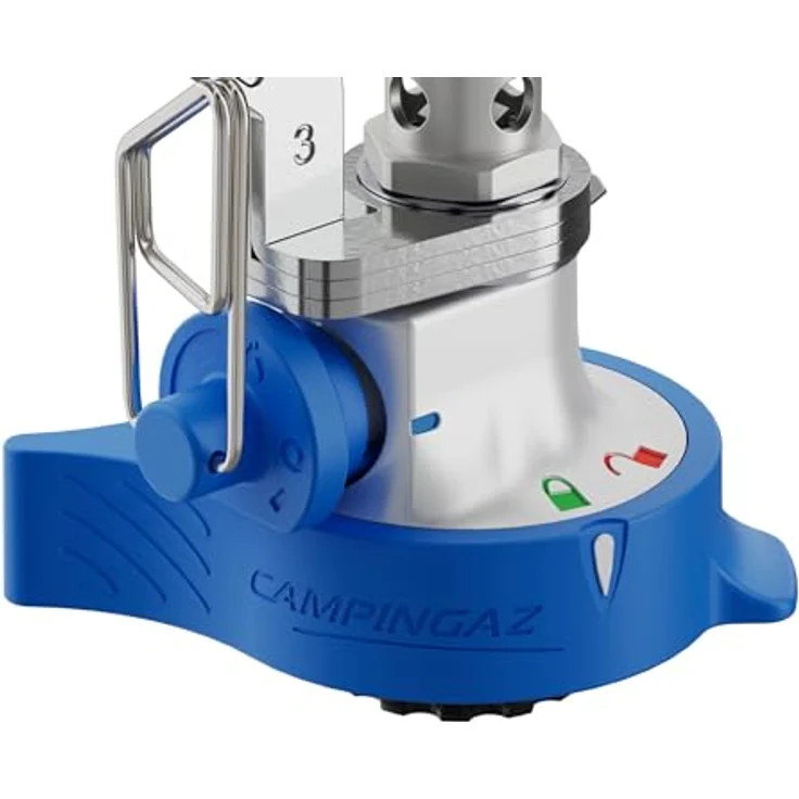 Campingaz Twister Connect PZ, Gaskocher mit Easy Clic Connect, Dual-Lock Funktion und 2,9 kW Brenner, rot-grün – Bild 6