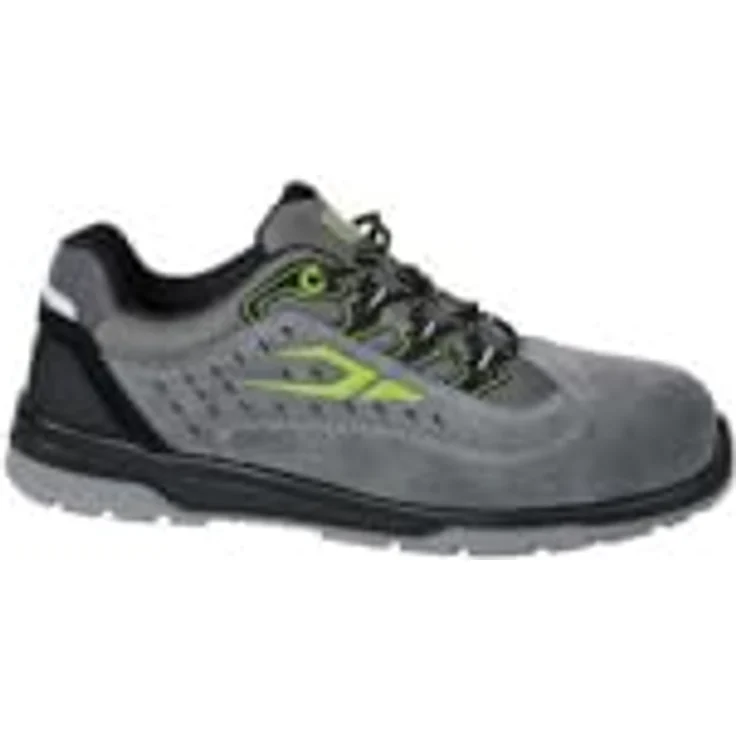 Beta Tools 7317AN Sicherheitsschuhe, S1P, atmungsaktives Wildleder, PU-Laufsohle, 200 J Schutz, Herren, grau – Bild 2
