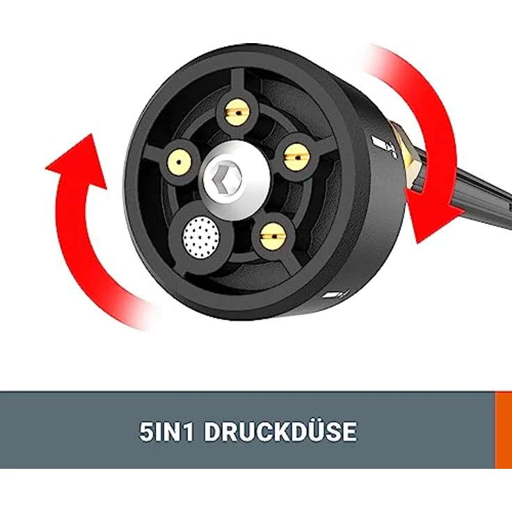 WORX WG620E.2 Akku Hochdruckreiniger Hydroshot 20VMobiler Hochdruckreiniger inkl. Multi-Sprühdüse Sc – Bild 3