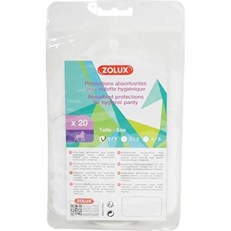 Zolux Slipeinlage T0-T1, 20 Stück