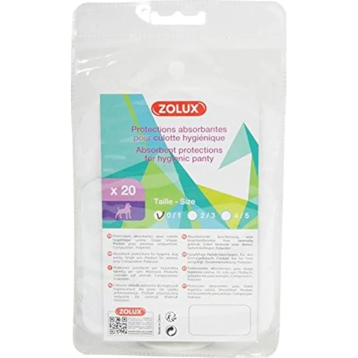 Zolux Slipeinlage T0-T1, 20 Stück