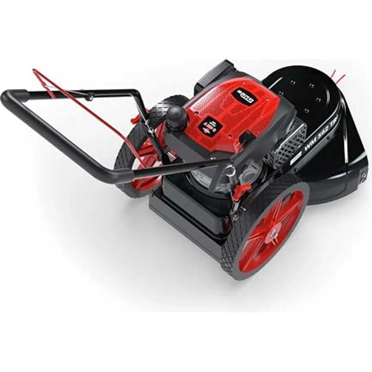 Güde Wiesenmäher WM 562 TRI, Benzin-Rasenmäher mit 4-Takt Power-Engine Motor, Stahlblech-Gehäuse, und zuschaltbarem Fadenkopf – Bild 8