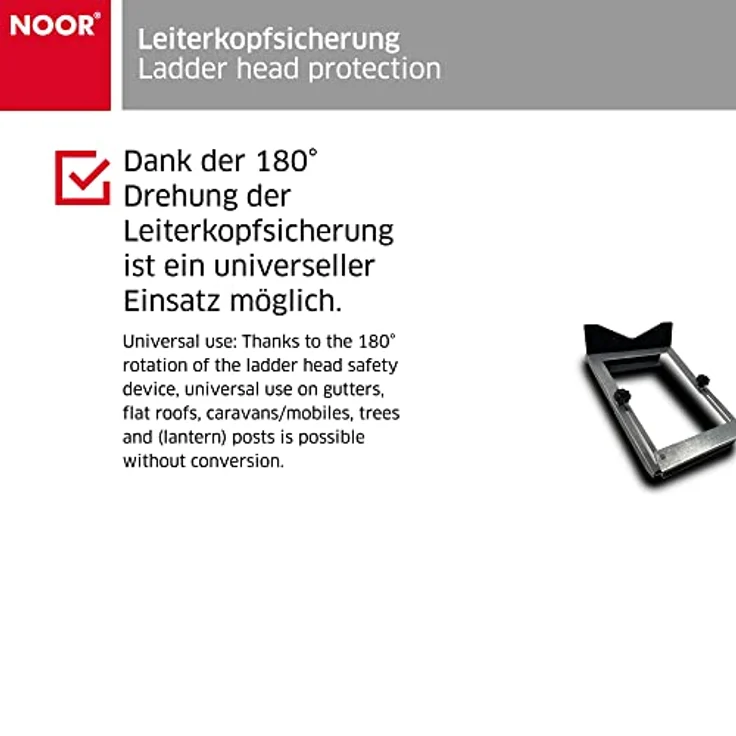 Noor, Leiter, Leiterkopfsicherung FIX WEMAStep – Bild 5