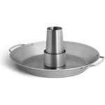 Edelstahl Hähnchenbräter mit Gemüsepfanne