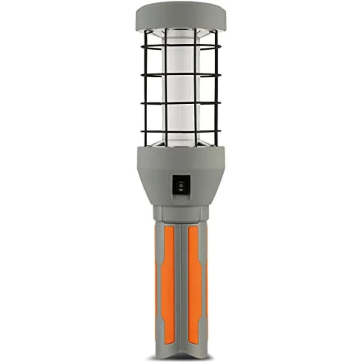 REV 2620011510 POWER TORCH, LED Arbeitsleuchte mit Akku, 12,5W, 800lm, IP20, grau-orange – Bild 4