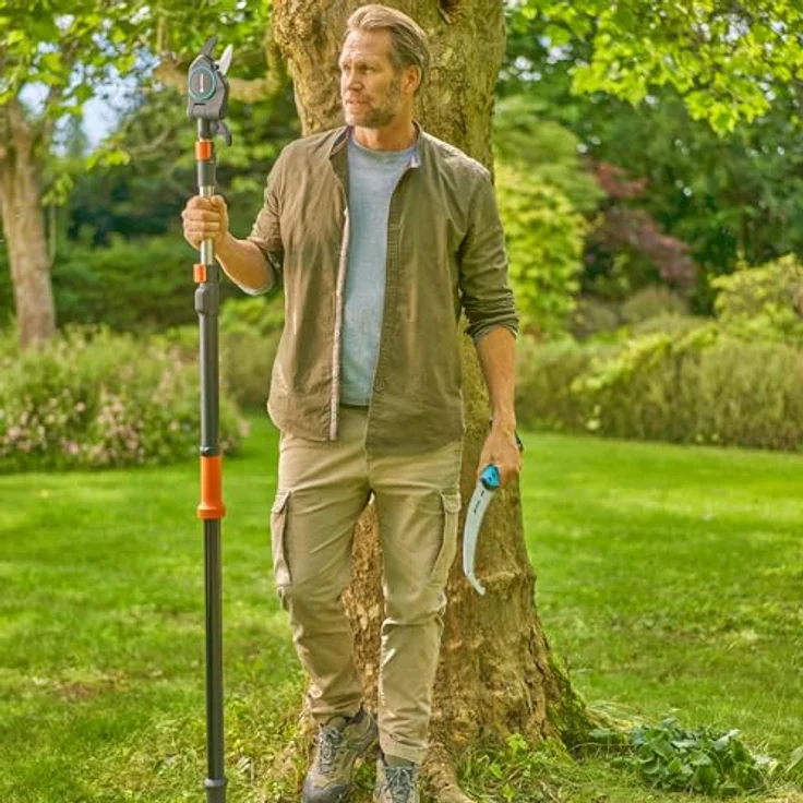 Gardena StarCut Pro L, Teleskopierbarer Baum- und Strauchschneider mit Bypass-Schneidprinzip, Qualitätsstahlklingen, made in Germany, 25 Jahre Garantie – Bild 4