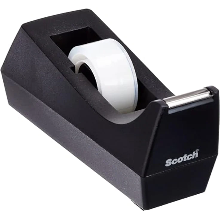 Scotch C38 Schreibtisch Klebebandabroller, schwarz – Bild 2