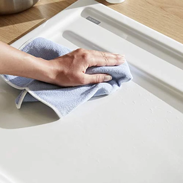 BLANCO DeepClean Ceramic | Reinigungsmittel und Pflegemittel für Keramikspülen | Profireiniger für saubere Küchen | 100g Dose | Abperleffekt | entfernt Kratzer | polierte Tiefenreinigung – Bild 3