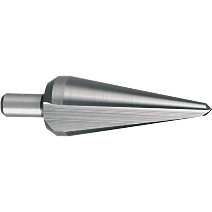 Ruko 101022 - Broca cónica HSS Nº 9, Präzisions-Metallbohrer für eisenfreie Metalle, Stahl und Kunststoffe, Punkt-Schnitt mit Split Point DIN 1412 C
