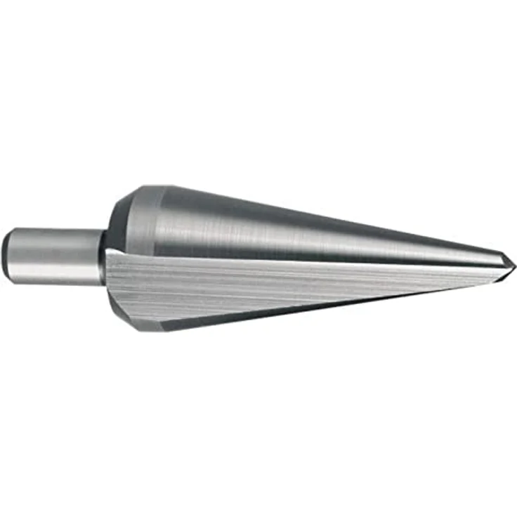 Ruko 101022 - Broca cónica HSS Nº 9, Präzisions-Metallbohrer für eisenfreie Metalle, Stahl und Kunststoffe, Punkt-Schnitt mit Split Point DIN 1412 C