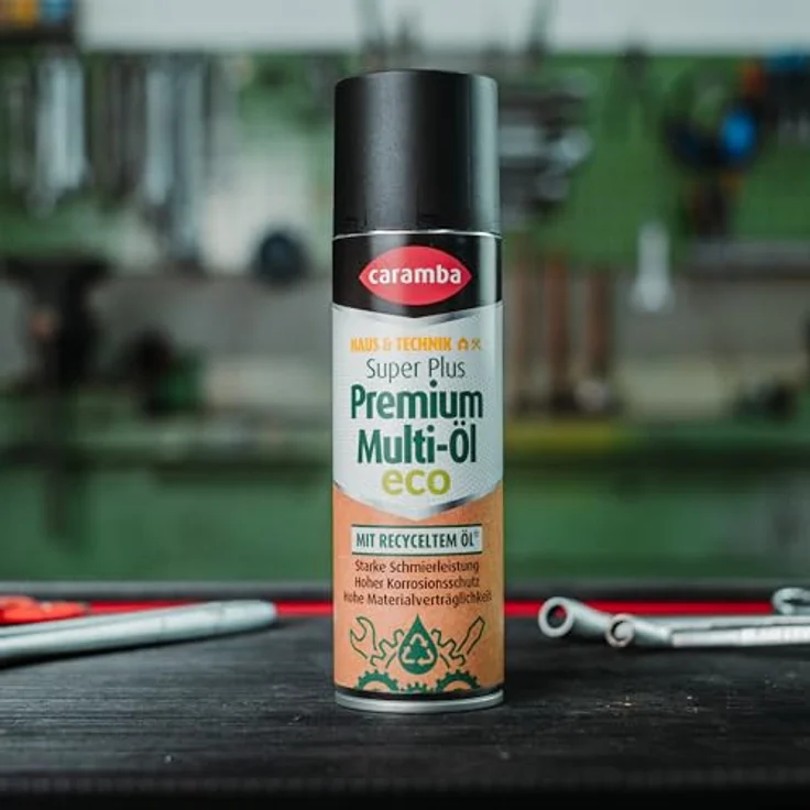 Caramba Super Plus Premium Multi-Öl Eco (300 ml) – Ölspray mit starker Schmierleistung für hohen Korrosions- und Verschleißschutz – besser für die Umwelt mit 25% recycelten Inhaltsstoffen* – Bild 3