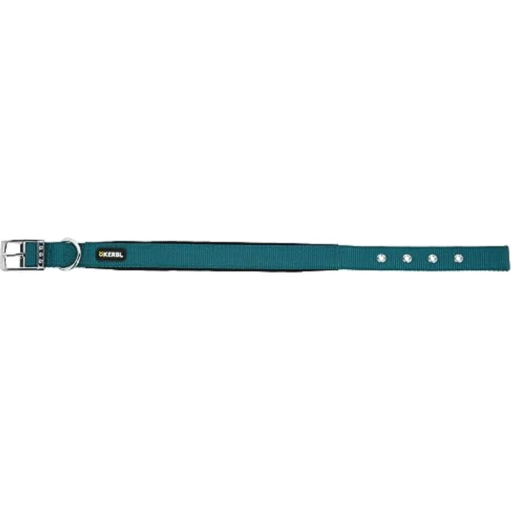 Kerbl Pet Miami Plus Nylonhalsband Petrol, 33-39cm/20mm – Bild 2