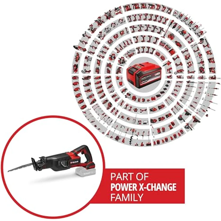 Einhell Professional Akku-Universalsäge TP-AP 18/32 Li BL, Brushless, 18 V, 300 mm Schnitttiefe in Holz, inkl. 2 Sägeblätter, ohne Akku – Bild 2